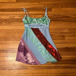 Y2K 90s Spaghetti Strap Mini Halter Dress Inspired by 13 Going on 30